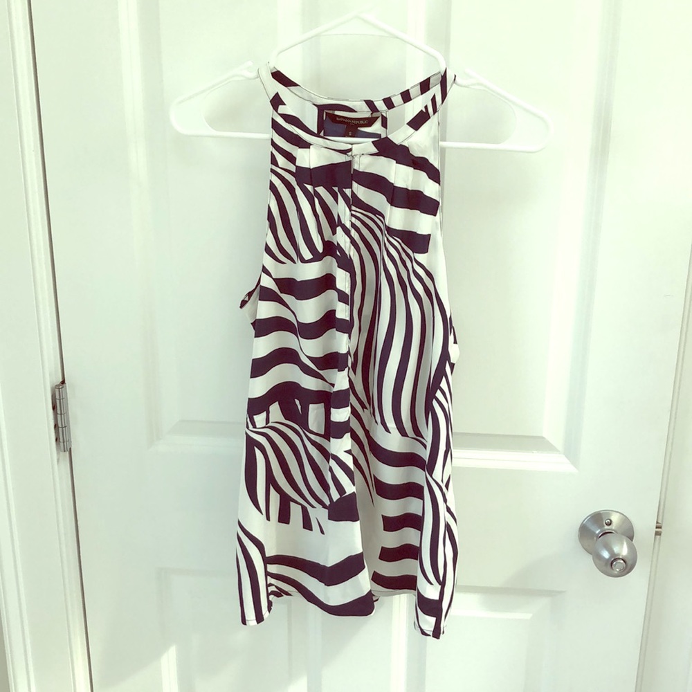 Banana Republic Key Hole Halter Top.